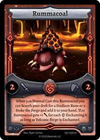 Rummacoal - Divine Champions: Sunstrike Starter Decks - Elestrals card