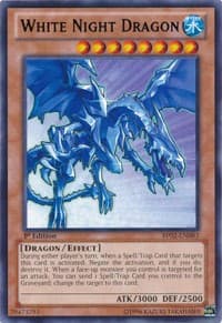 White Night Dragon - Battle Pack 2: War of the Giants - YuGiOh card
