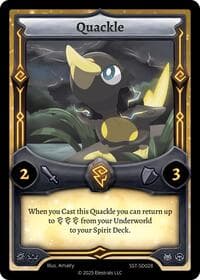 Quackle - Divine Champions: Sunstrike Starter Decks - Elestrals card
