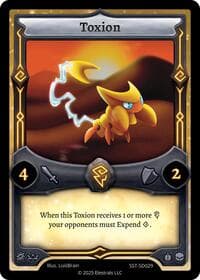 Toxion - Divine Champions: Sunstrike Starter Decks - Elestrals card
