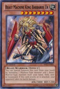 Beast Machine King Barbaros Ur - Battle Pack 2: War of the Giants - YuGiOh card