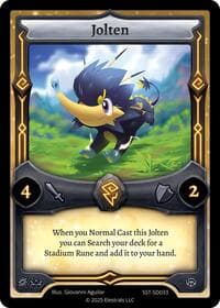 Jolten - Divine Champions: Sunstrike Starter Decks - Elestrals card