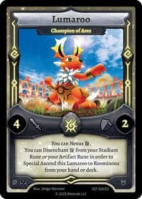 Lumaroo - Champion of Ares - Divine Champions: Sunstrike Starter Decks - Elestrals card