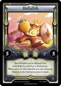 Helialith - Divine Champions: Sunstrike Starter Decks - Elestrals card
