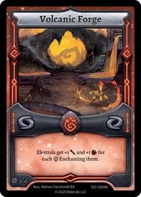 Volcanic Forge - Divine Champions: Sunstrike Starter Decks - Elestrals card
