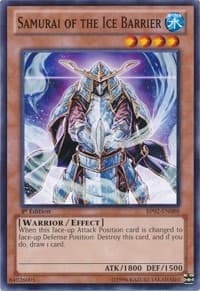 Samurai of the Ice Barrier - Battle Pack 2: War of the Giants - YuGiOh card