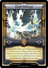High Voltage - Divine Champions: Sunstrike Starter Decks - Elestrals card