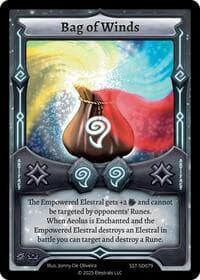 Bag of Winds - Divine Champions: Sunstrike Starter Decks - Elestrals card