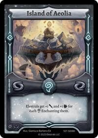 Island of Aeolia - Divine Champions: Sunstrike Starter Decks - Elestrals card