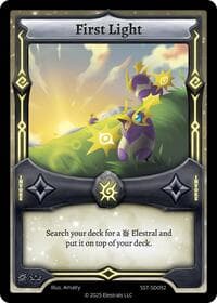 First Light - Divine Champions: Sunstrike Starter Decks - Elestrals card