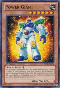 Power Giant - Battle Pack 2: War of the Giants - YuGiOh card