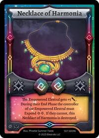 Necklace of Harmonia - Divine Champions: Sunstrike Starter Decks - Elestrals card
