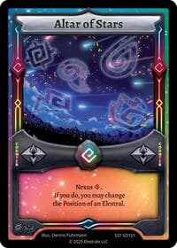 Altar of Stars - Divine Champions: Sunstrike Starter Decks - Elestrals card