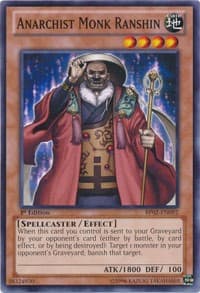 Anarchist Monk Ranshin - Battle Pack 2: War of the Giants - YuGiOh card