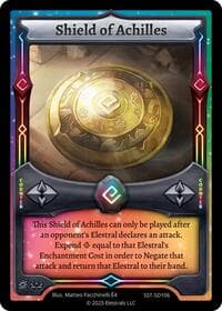 Shield of Achilles - Divine Champions: Sunstrike Starter Decks - Elestrals card