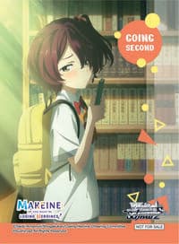Going Second (Literature Club Girl, Chika) - Makeine: Too Many Losing Heroines! - Weiss Schwarz card