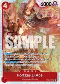 Portgas.D.Ace (007) - ST-30: Starter Deck 30 EX Luffy & Ace - One Piece Card Game card