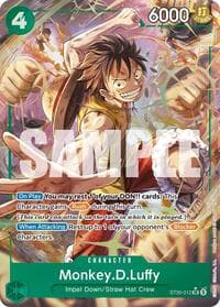 Monkey.D.Luffy (Parallel) - ST-30: Starter Deck 30 EX Luffy & Ace - One Piece Card Game card
