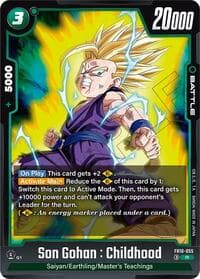 Son Gohan : Childhood - FB10-055 - Cross Force - Dragon Ball Super: Fusion World card
