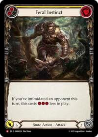 Feral Instinct - Omens of the Third Age - Flesh and Blood TCG card