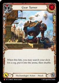 Gear Turner - Omens of the Third Age - Flesh and Blood TCG card