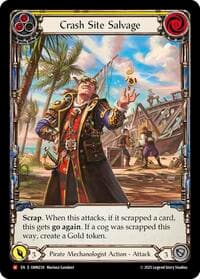 Crash Site Salvage (Extended Art) - Omens of the Third Age - Flesh and Blood TCG card
