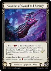 Gauntlet of Sword and Sorcery - Omens of the Third Age - Flesh and Blood TCG card