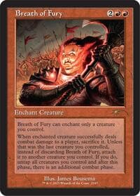 Breath of Fury - Secret Lair Drop Series - Magic: The Gathering card