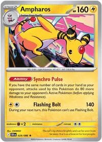 Ampharos - ME04: Chaos Rising - Pokemon card