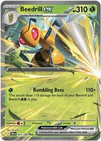 Beedrill ex - ME04: Chaos Rising - Pokemon card