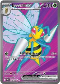 Beedrill ex - ME04: Chaos Rising - Pokemon card