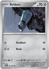 Beldum - ME04: Chaos Rising - Pokemon card