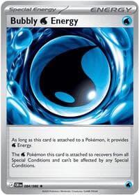 Bubbly W Energy - ME04: Chaos Rising - Pokemon card
