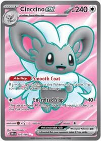 Cinccino ex - ME04: Chaos Rising - Pokemon card