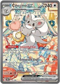 Cinccino ex - ME04: Chaos Rising - Pokemon card