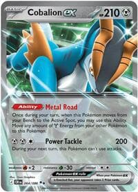 Cobalion ex - ME04: Chaos Rising - Pokemon card
