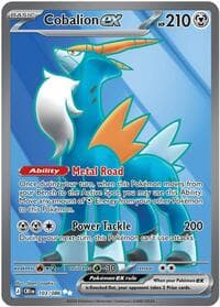 Cobalion ex - ME04: Chaos Rising - Pokemon card