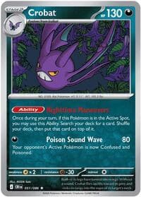 Crobat - ME04: Chaos Rising - Pokemon card