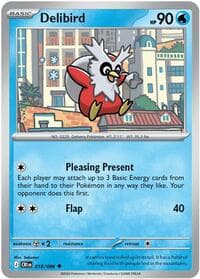 Delibird - ME04: Chaos Rising - Pokemon card