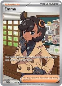 Emma - ME04: Chaos Rising - Pokemon card