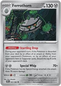 Ferrothorn - ME04: Chaos Rising - Pokemon card
