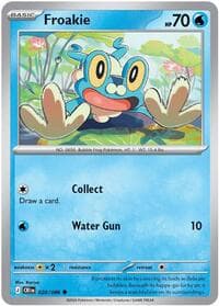 Froakie - ME04: Chaos Rising - Pokemon card