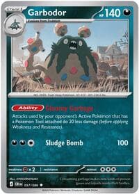 Garbodor - ME04: Chaos Rising - Pokemon card