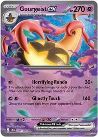 Gourgeist ex - ME04: Chaos Rising - Pokemon card