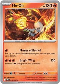 Ho-Oh - ME04: Chaos Rising - Pokemon card