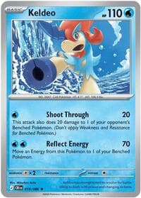 Keldeo - ME04: Chaos Rising - Pokemon card