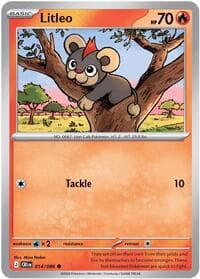 Litleo - ME04: Chaos Rising - Pokemon card