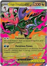 Mega Dragalge ex - ME04: Chaos Rising - Pokemon card