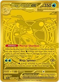 Mega Greninja ex - ME04: Chaos Rising - Pokemon card