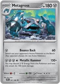 Metagross - ME04: Chaos Rising - Pokemon card